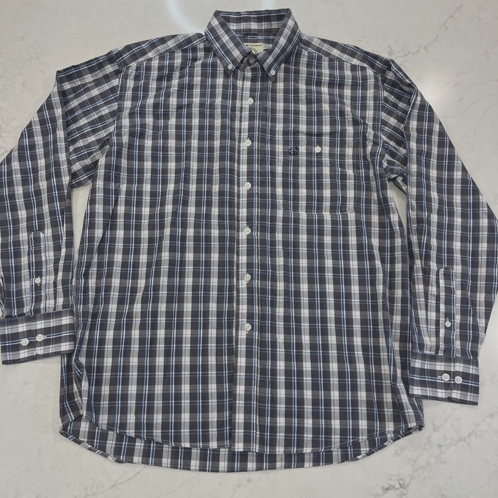 Gunnison Creek Outfitters Long Sleeve Button Up Medium Plaid Shirt‎ Gorpcore